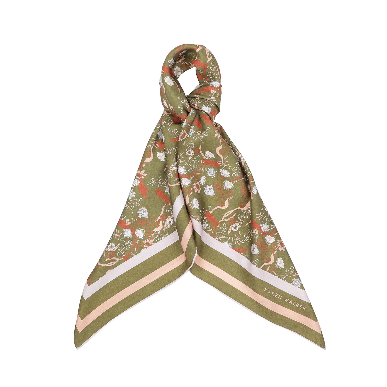 Karen Walker Whimsy Floral Classic Scarf